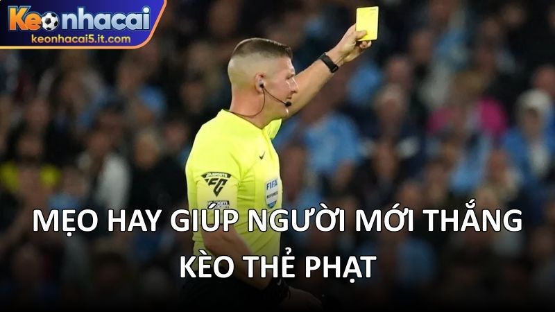 Mẹo hay giúp người mới thắng kèo thẻ phạt