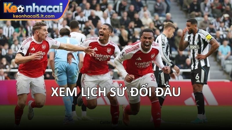 Xem lịch sử đối đầu